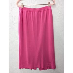 Stizzoli Pink Straight Midi Skirt Women's Size M/L